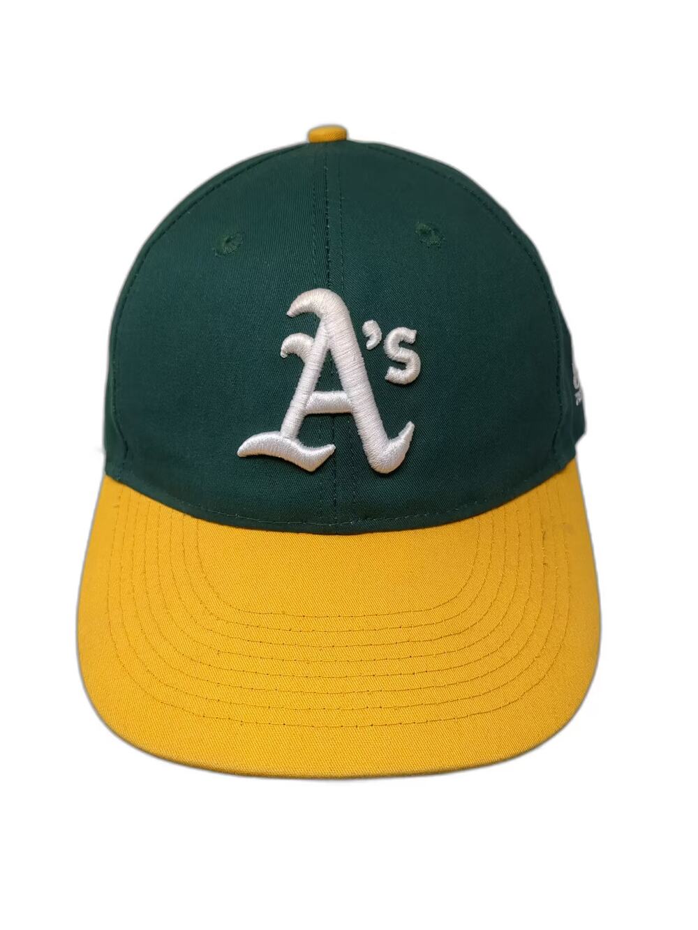 Oakland Athletics MLB OC Sports Baseball Cap Green Yellow One Size Strapback